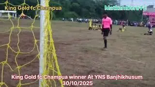 YNS Banjhikhusum! King Gold fc Champua VS Matkambera Fc!30/10/2025 #nitn sports 0.50#