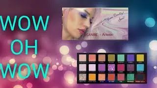 Swatching The Ucanbe Anwen Cellophane Palette