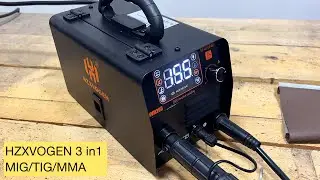 130$ 3in1 Welding Machine HZXVOGEN Unbox&Test