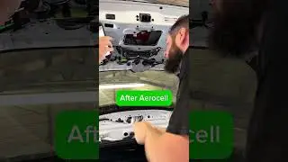 Boot lid soundproofing test