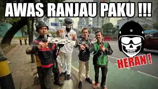 RANJAU PAKU TERNYATA BANYAK SEKALI di jalan protokol