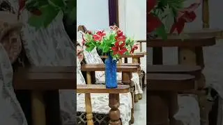 How I Turned an Old Bottle into This Stunning Flower Vase! 🎨#shorts #shortsviral #art #diy