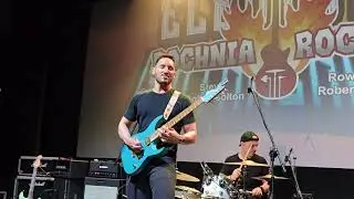 Angel Vivaldi plays on my guitar during Bochnia Rock in Poland 23/05/2024