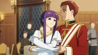 Fern dances with Stark and falls in love | Frieren: Beyond Journey's End Episode 15