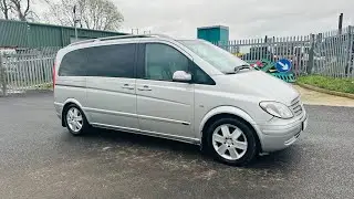 MERCEDES-BENZ VIANO 3.0CDI *AMBIENTE EDITION* AUTOMATIC - 07 REG - AIR CONDITIONING - 93K MILES!