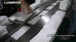 Automatic Single Piece Disposable Surgical Face Mask Packing Machine
