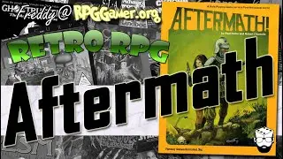 Aftermath! (Fantasy Games Unlimited, 1981) &ndash; The Most Complex Post-Holocaust RPG Ever? | Retro RPG