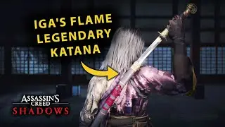How To Get Iga's Flame Legendary Katana | Chest Map Location | Assassin's Creed Shadows