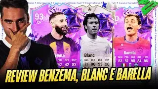 BLANC 91 - BARELLA 90 & BENZEMA 93 FUT BIRTHDAY PLAYER REVIEW! || FC24