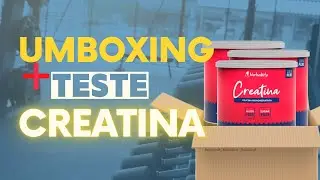 UMBOXING + TESTE DA CREATINA NATUSVITA