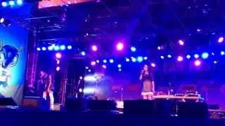 140613 - Mika Nakashima &times; Miliyah Kato -「Fighter (T W C Brazil 2014)」@ Fifa Fan Fest in Copacabana