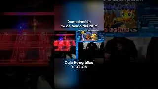 Caja Holografica, demostracion hace 5 a&ntilde;os #yugioh #cajaholografica #yugi #duelodemonstruos