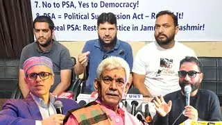 PDP Leader Farooq Inqalabi regarding the PSA Imposition by Doda Administration on MLA Mehraj Malik.