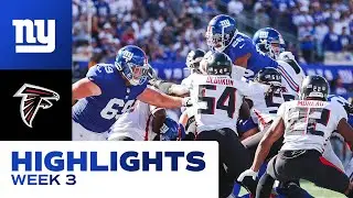 HIGHLIGHTS: Giants vs. Falcons Week 3 | New York Giants