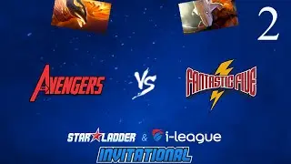 Avengers vs Fantastic Five - Game 2 - SL Invitational EU Qual - GoDz & Scant