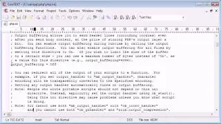 07 The php ini File