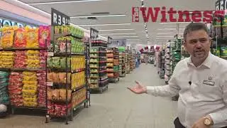 Kevin Goosen, coastal manager for hypermarkets, takes a walk through the new Pick n Pay hypermarket