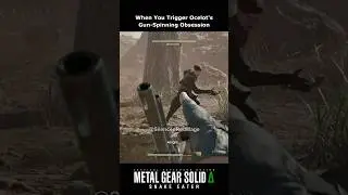 If You Spin a Gun Before Ocelot... #metalgearsolid #mgs3