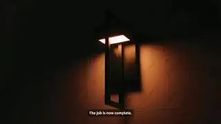 Black Outdoor Wall Sconce Installation Guide｜SKU HA077342 Rectangular LED Light