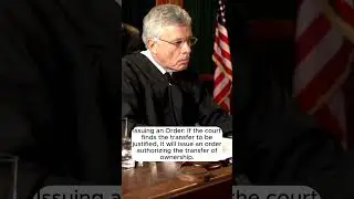Judicial Land Title Transfer