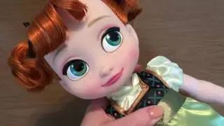 Disney Animators Anna Unboxing & Hair Wash