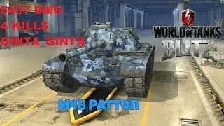 5437 DMG 4 KILLS | M48 Patton | GINTA_GINTA