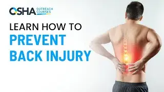 Ergonomics Back Injury Training and certificate | OSHA Compliant Workplace Safety Course