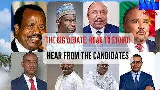 Road to Etoudi: The Big Debate | Cameroon 2025 Presidential Candidates Face the People