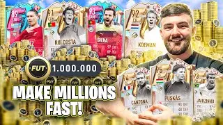 FASTEST way to go from 0 To 1 MILLION coins in FIFA 23! (How To Make 1MILL EASY in FIFA 23) *GUIDE*