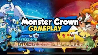 Pokemon Monster Crown: Pokemon 3d game on Android 2021 Gameplay Walkthrough