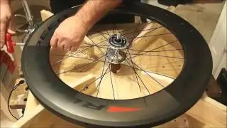 Wheel building jig for internal nipples