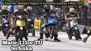 Final Matic TU 131cc Terbuka, Motoprix Bangkinang 2023