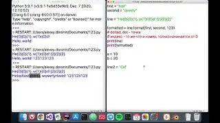 Форматирование строк в Python