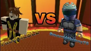 Epickoul VS Smorrzlybunny70 Bait God VS Rush God (Roblox, Sword Fighting)