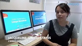 Jacqueline sharing her experience after a 2-week Russian course at Exlinguo Novosibirsk (April 2019)