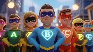 ABC Superhero Squad Song for Kids | Alphabet Song for Kids, Popular Nursery Rhyme & Baby Songs