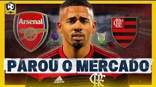 GABRIEL JESUS no FLAMENGO, sal&aacute;rio absurdo... tem RIVAL chorando...