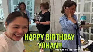 Judy Ann Santos-Agoncillo & Yohan, it's Aivee Day! It's Yohan's birthday, kaya bonding with Lola 🥰🎂