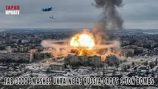FAB-3000 потрясла Украину &mdash; как российская 3-тонная бомба прорвала линию фронта