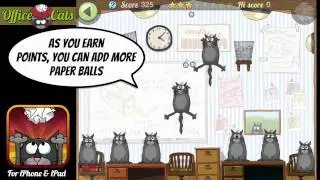 OFFICE CATS game for iPad and iPhone, demo