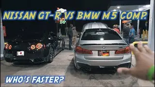 Race Night! Nissan GT-R vs BMW F90 M5 Competition!