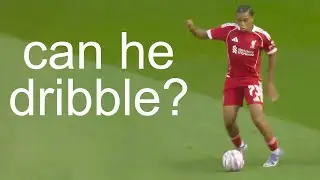 I found Rio Ngumoha's last 15 dribbles...