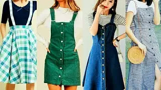 latest skirt dangri dresses for girls and women // cute dangri for girls