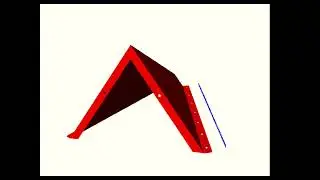 Snow Diverter / Snow Splitter For Metal Roof 3D View