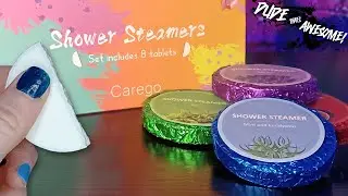 Aromatherapy Shower Steamers - Unboxing & Review