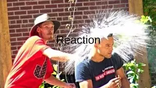 Throwing Water Balloons at People Prank (Reaction)