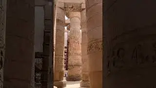 Great Hypostyle Hall in the Karnak Temple Complex / ​ Exploring Ancient Egypt #shorts