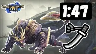 TA MH Rise : Long Sword Magnamalo Arena solo in 1:47