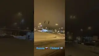 This is the border between Finland and Russia 🙀