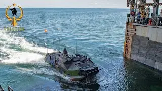Amphibious Assault Vehicle Maneuver Trials on Land and Sea